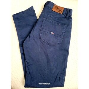 Tommy Hilfiger Slim Fit Navy Blue Cotton Twill Chino Stretch Jeans 31x32